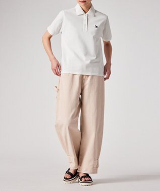 Paul Smith ゼブラ ワンポイント ポロシャツ オフホワイト