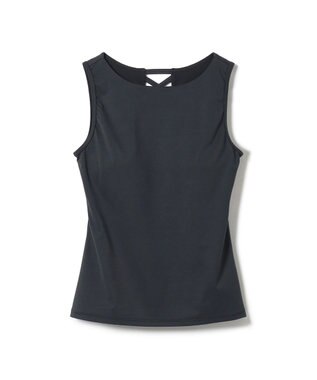 Chacott Chacott BALANCE ホットメルトレースアップトップ ブラック