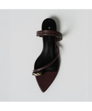 MODE ET JACOMO <carino>トングサンダル ダークブラウン