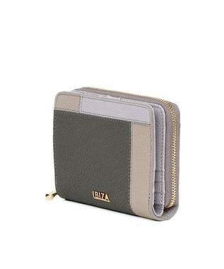 IBIZA コンビナシオン　ラウンドファスナー財布 キャメル