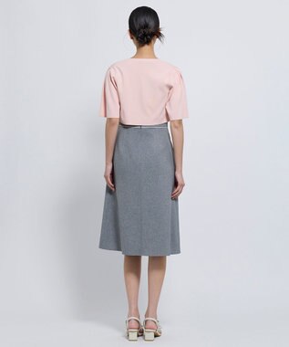 TOCCA 【松木育未さん着用】CREPE BOLERO ボレロ ピンク系