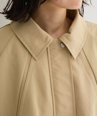 Green Parks 衿付きバルーンブルゾン Beige