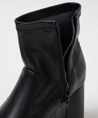 WEGO ストーム付きストレッチショートブーツ ブラック