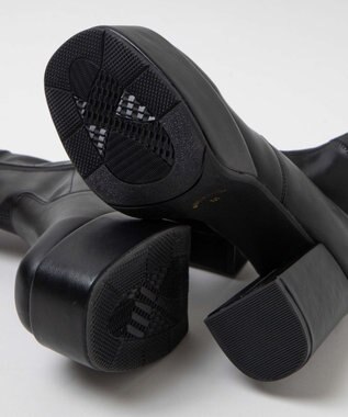 WEGO ストーム付きストレッチショートブーツ ブラック