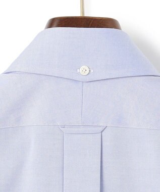 J.PRESS MEN 【PREMIUM PLEATS / 形態安定】ピンオックス 半袖シャツ / B.D. ダルブルー系