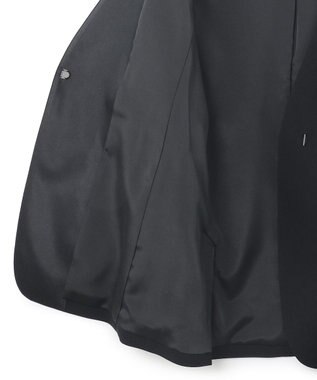 23区 【APPLAUDIR】クリアジョーゼット ジャケット ブラック系