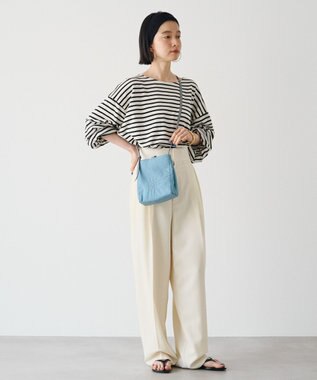 russet ナイロンミニショルダーバッグ(Z-235) L.Blue