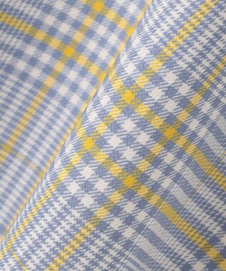 組曲 KIDS 【110-140cm】Chocolat de check ジャンパースカート ブルー×グレー系4