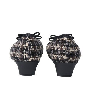 Bridget Birkin ＜3E＞【Bridget Birkin Walk】リボンウォーキングパンプス ブラックコンビ