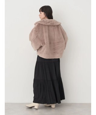 earth music&ecology ファーブルゾン Mocha