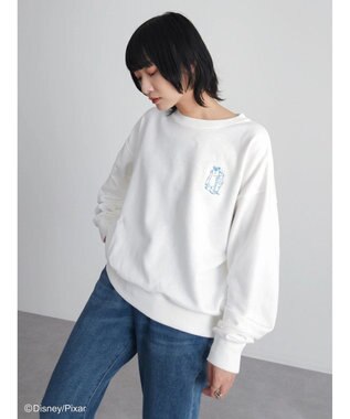 Green Parks モンスターズ・インク／ワンポイント裏毛スウェット Blue