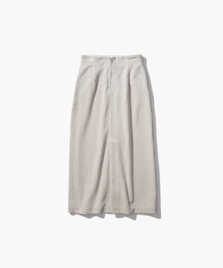 ATON 5W COTTON CORDUROY | ペンシルスカート WARM WHITE