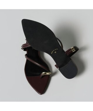 MODE ET JACOMO <carino>トングサンダル ダークブラウン