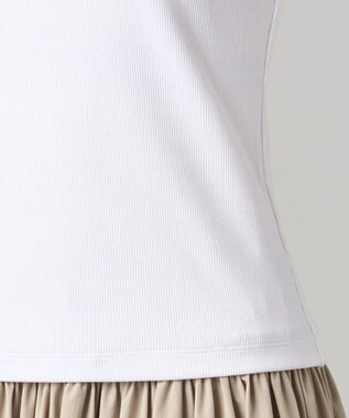 Chacott ソフトリブTシャツ ホワイト
