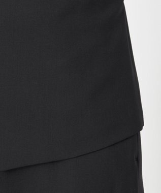 NAVE 【Nave・セットアップ可】ウールポリエステルツイルベスト ブラック系