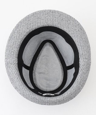 JOSEPH ABBOUD 【JAPANファブリック//軽量】和紙リングラッセルハット ライトグレー系