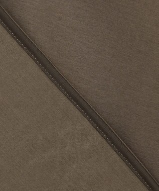 ICB 【洗える】タイプライタージャージー  ヘンリーネックカットソー カーキ系