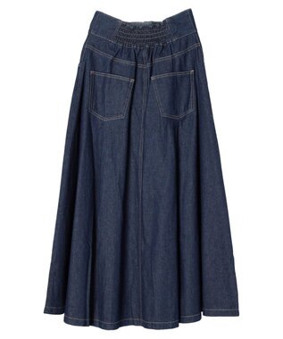 Green Parks ・ＳＵＧＡＲ　ＳＰＯＯＮ　コルセット風フレアスカート One Wash