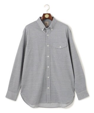  【KING SIZE】ギンガムネルジャージ シャツ/B.D