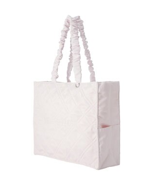 Maison de FLEUR ギャザーハンドルキルティングキャリーオンバッグ Light Pink