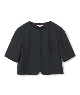 TOCCA 【消臭】BRIGHT LUMINOUS 半袖ジャケット ネイビー系