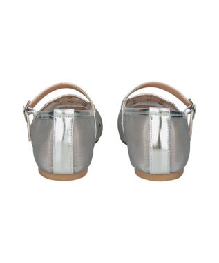 Bridget Birkin 【Bridget Birkin】ドットビジューチュールフラットシューズ シルバー雑材