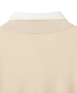 YECCA VECCA 2wayレイヤード風ポロニット Light Beige
