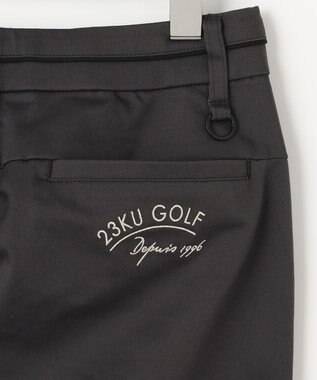 23区GOLF 抜群のストレッチで快適◎【WOMEN】【WEB&一部店舗限定】ハイパワーストレッチ ベーシックパンツ ブラック系