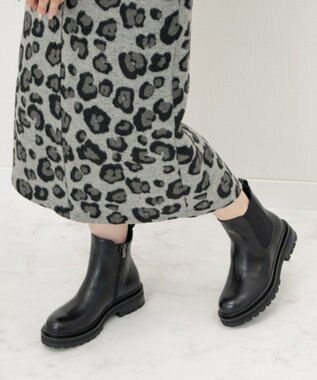 Bridget Birkin 【Bridget Birkin】バックループサイドゴアブーツ ブラック