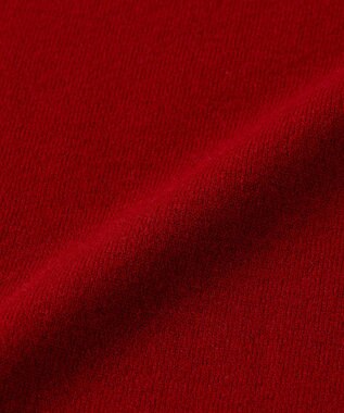 UNFILO MENS 【男女兼用】ライトウォームクルーネックニット レッド