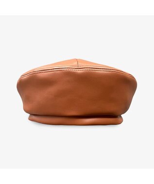 林八百吉商店 un chapeau  エコレザーベレー オレンジ