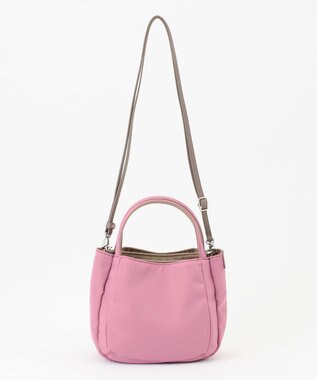 Y'SACCS 【ムック本掲載】ナイロンボンディング2WAYトート　SSサイズ ピンク