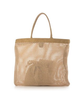 UNBILLION カカトゥ kakatoo / メッシュスクエアバッグ ベージュ