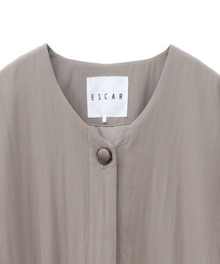 Green Parks ■ＥＳＣＡＲ　パディングロングコート Gray Beige