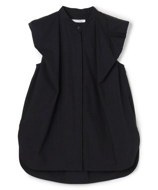 BEIGE， MALLOW / コットンタック バルーンスリーブブラウス Black