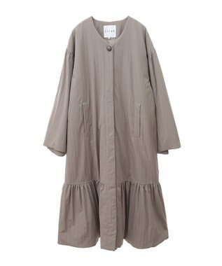 Green Parks ■ＥＳＣＡＲ　パディングロングコート Gray Beige