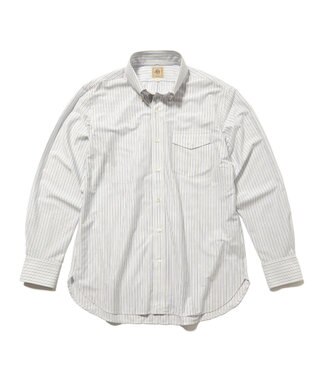 【KANEMASA JERSEY】ストライプボタンダウン シャツ