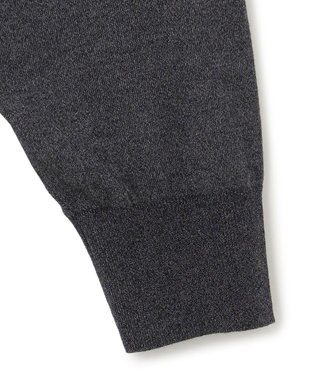 23区 【洗える】オータムシャイニー ニットパーカー グレー系