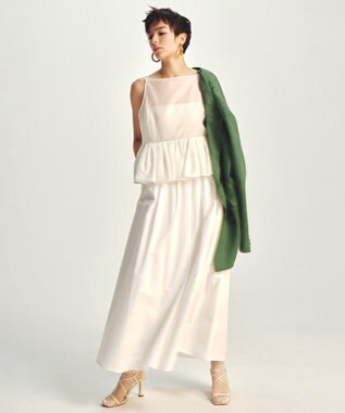 uncrave リネンオックスフォード ビッグジャケット グリーン