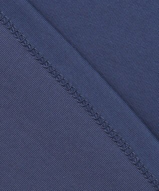 ANY SIS 【UVケア】プレーティングジャージー フレアスリーブ カットソー ダルブルー