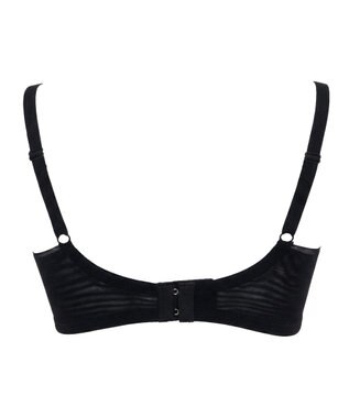 BRADELIS New York 【BRADELIS FIT】Sheer Skin Bra 補正下着 補整 ブラジャー 響きにくいモールドカップ ブラック