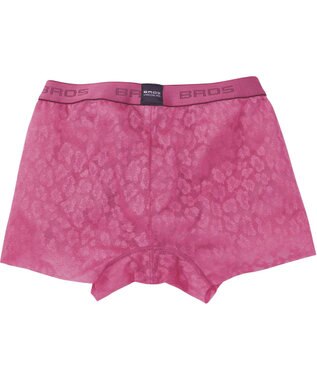 WACOAL MEN ボクサーパンツ【レースボクサー】フロント快適グラマラス 通気性 フリーなカッティング(裾部分) 前閉じ レース 下着 GT3341 /ブロス バイ ワコールメン ピンク