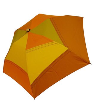 +RING 【限定/日本製】レディース向け パッチワーク プラスリング 折傘50cm ORG SR319