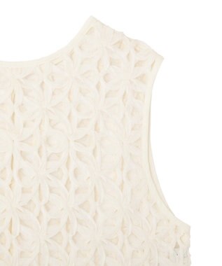 earth music&ecology コードレースベスト Off White