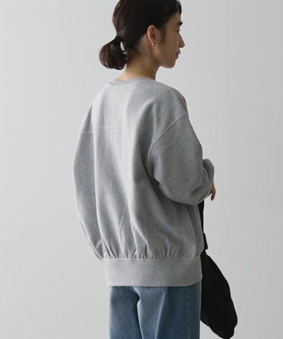 AMERICAN HOLIC Ｌｉｂｅｒｔｙ　Ｐａｒｋ刺繍スウェット2 Light Gray Mixture