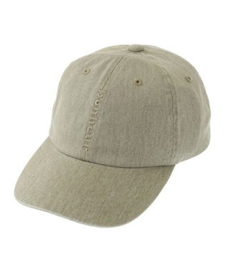 Green Parks ｅｖｅｒｙ　ｗａｌｋ．カラーデニムロゴキャップ Khaki