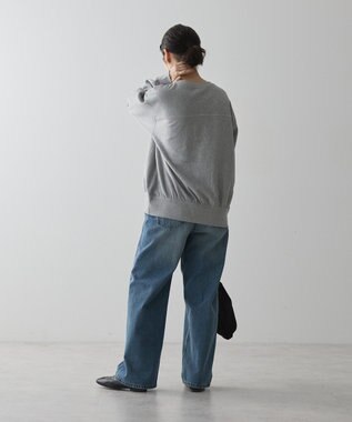 AMERICAN HOLIC Ｌｉｂｅｒｔｙ　Ｐａｒｋ刺繍スウェット2 Light Gray Mixture