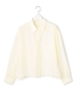 J.PRESS YORK STREET 【WOMEN】シアーショート ブラウス ホワイト系