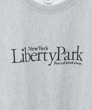 AMERICAN HOLIC Ｌｉｂｅｒｔｙ　Ｐａｒｋ刺繍スウェット2 Light Gray Mixture