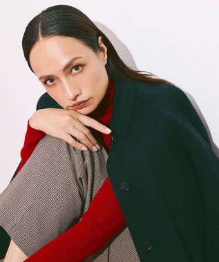 ICB 【30th ANNIVERSARY】ウールガンクラブチェック テーパードパンツ ブラウンチェック